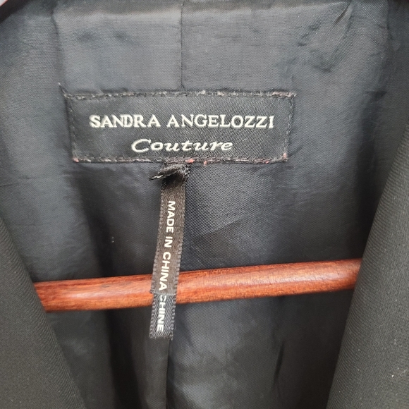 Sandra Angelozzi Couture Black Blazer - Picture 5 of 7